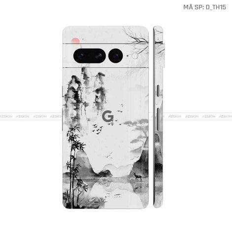 Dán Skin Google Pixel 8 Series Hình Thư Pháp | D_TH15