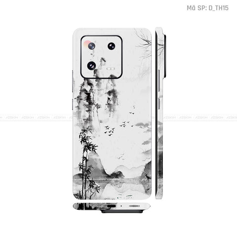 Dán Skin Xiaomi 13 Series Hình Thư Pháp | D_TH15