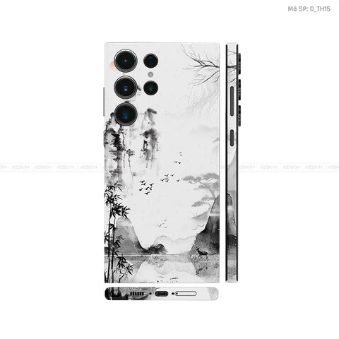 Dán Skin Samsung Galaxy S25 Series Chủ Đề Thư Pháp| D_TH15