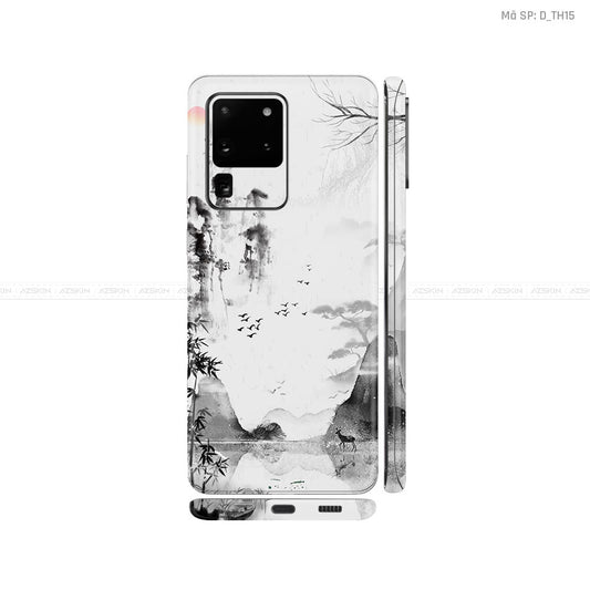 Dán Skin Galaxy S20 Series Hình Thư Pháp | D_TH15