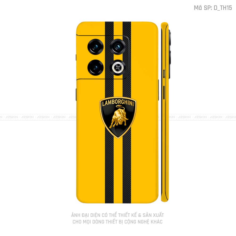 Dán Skin Oneplus 10 Series Hình Lambo | D_TH15