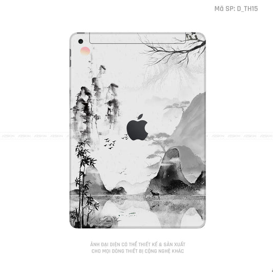 Dán Skin IPad Gen Series Hình Thư Pháp | D_TH15