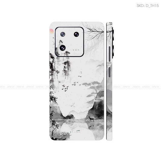 Dán Skin Điện Thoại Xiaomi 14 Series Hình Thư Pháp | D_TH15