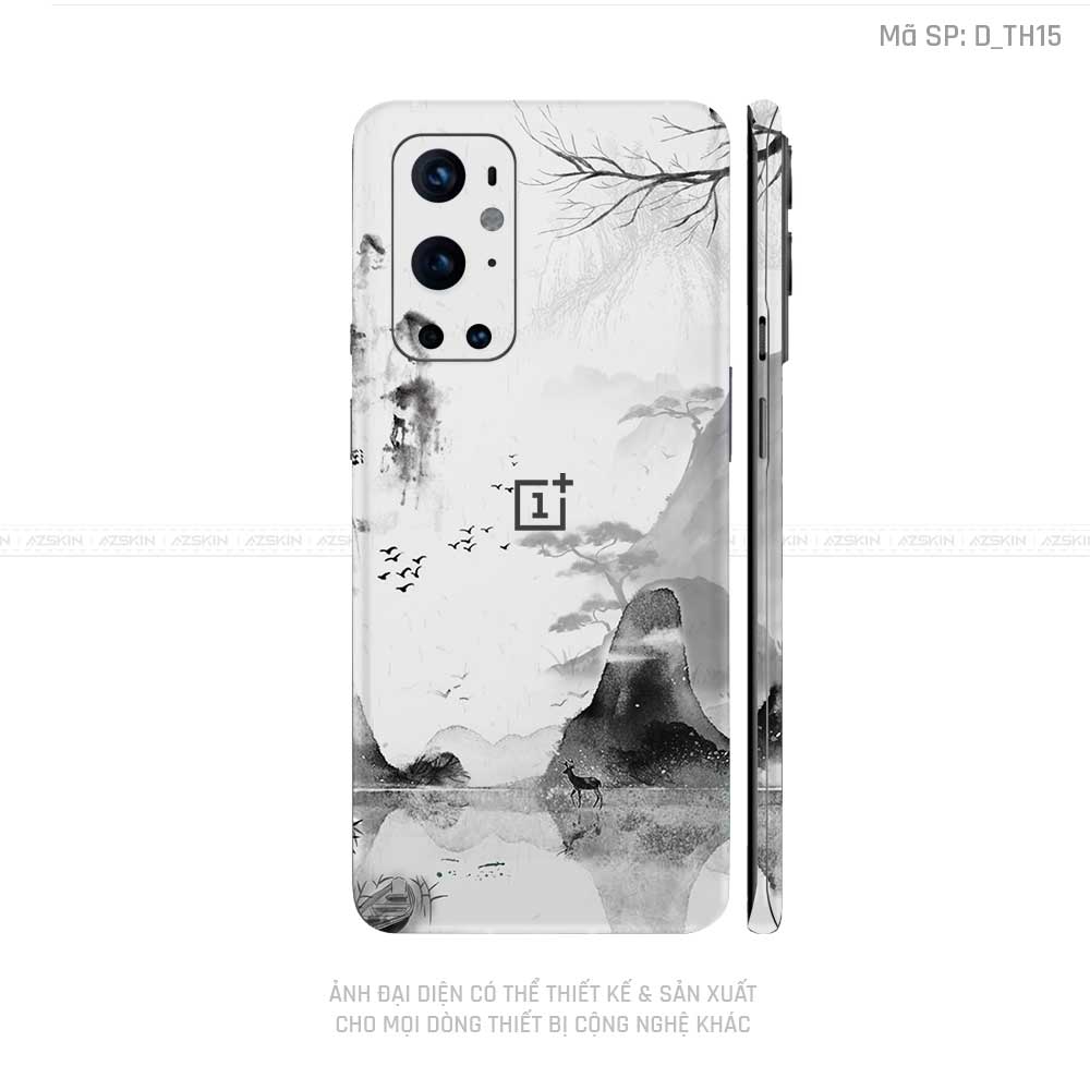 Dán Skin Oneplus 8/9 Series Hình Thư Pháp | D_TH15