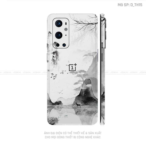 Dán Skin Oneplus 8/9 Series Hình Thư Pháp | D_TH15