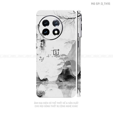 Dán Skin Oneplus Ace Series Hình Thư Pháp | D_TH15