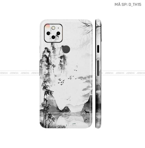 Dán Skin Google Pixel 5 Hình Thư Pháp | D_TH15