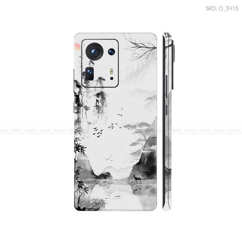 Dán Skin Điện Thoại Xiaomi Mi Mix Series Hình Thư Pháp | D_TH15