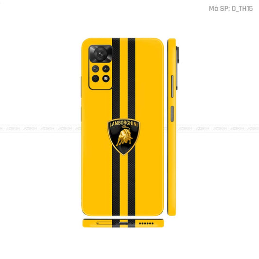 Dán Skin Xiaomi Redmi Note 11 Series Hình Thương Hiệu | D_TH15