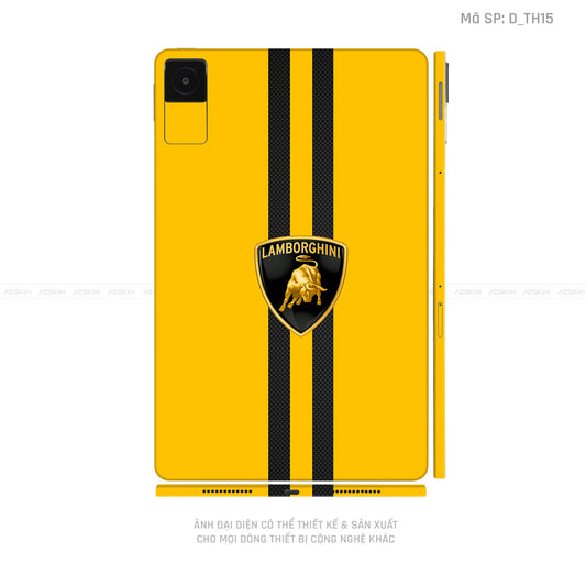 Dán Skin Máy Tính Bảng Xiaomi Mipad Hình Lambo | D_TH15
