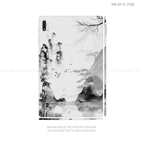 Dán Skin Galaxy Tab S9 Series Hình Thư Pháp | D_TH15