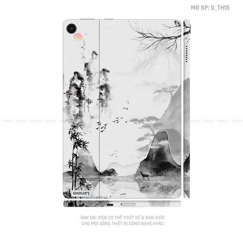 Dán Skin Máy Tính Bảng Lenovo Pad Series Hình Thư Pháp | D_TH15