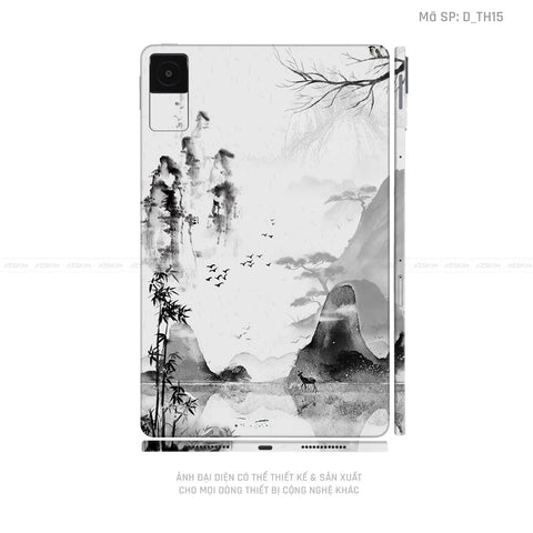 Dán Skin Máy Tính Bảng Xiaomi Mipad Hình Thư Pháp | D_TH15
