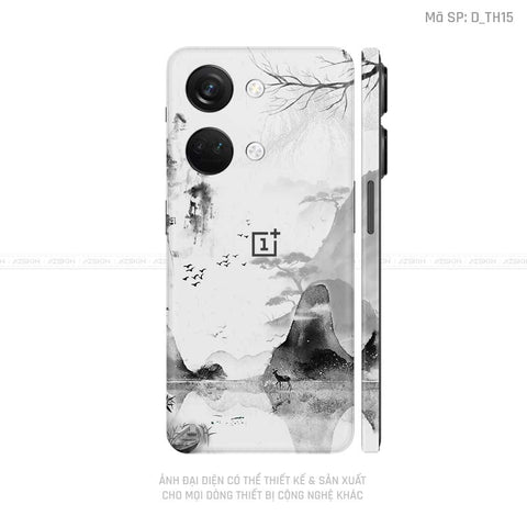 Dán Skin Oneplus Nord Series Hình Thư Pháp | D_TH15