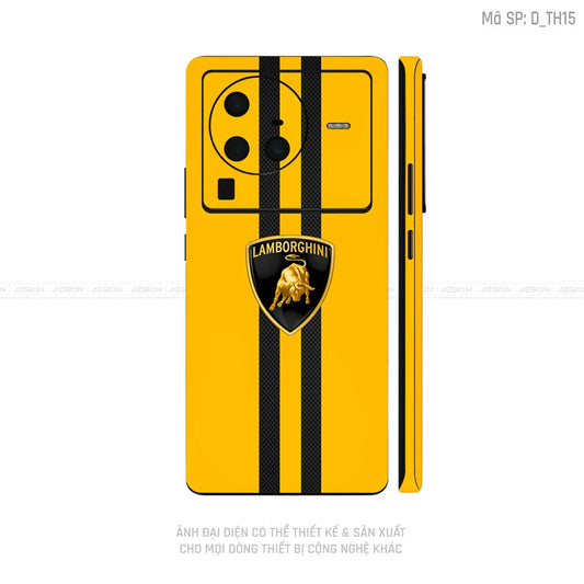 Dán Skin Vivo X Series Hình Lamborghini | D_TH15