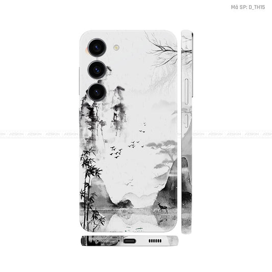 Dán Skin Samsung Galaxy S24 Series Chủ Đề Thư Pháp| D_TH15