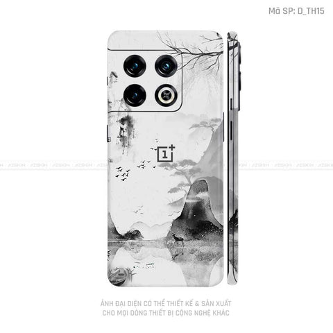 Dán Skin Oneplus 10 Series Hình Thư Pháp | D_TH15