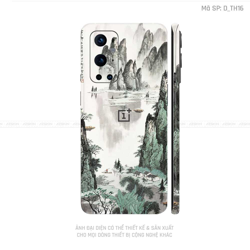 Dán Skin Oneplus 8/9 Series Hình Thư Pháp | D_TH16