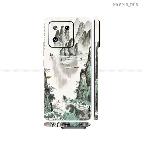 Dán Skin Xiaomi 13 Series Hình Thư Pháp | D_TH16