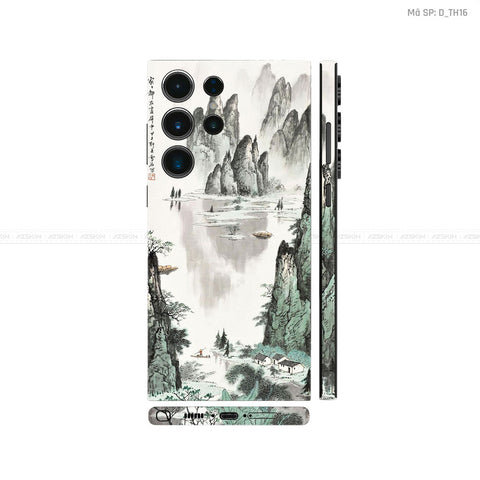 Dán Skin Samsung Galaxy S25 Series Chủ Đề Thư Pháp| D_TH16