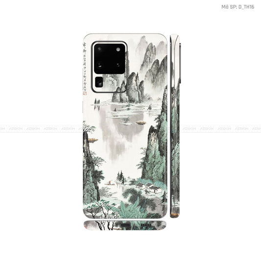 Dán Skin Galaxy S20 Series Hình Thư Pháp | D_TH16