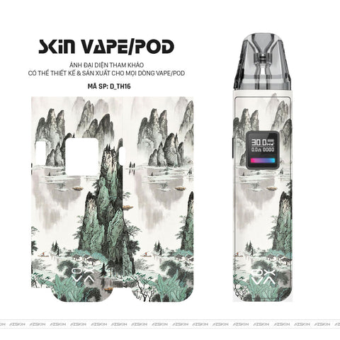 Dán Skin Pod Hình Thư Pháp | D_TH16