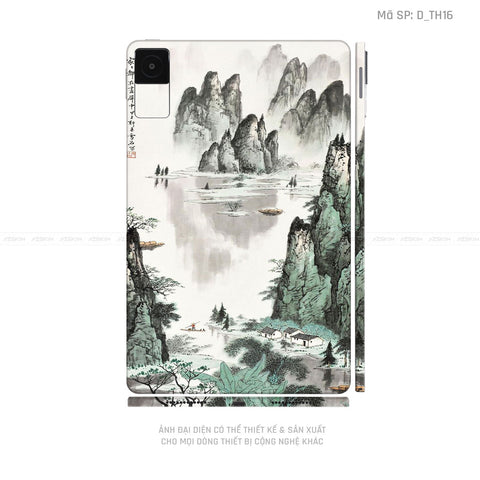Dán Skin Máy Tính Bảng Xiaomi Mipad Hình Thư Pháp | D_TH16