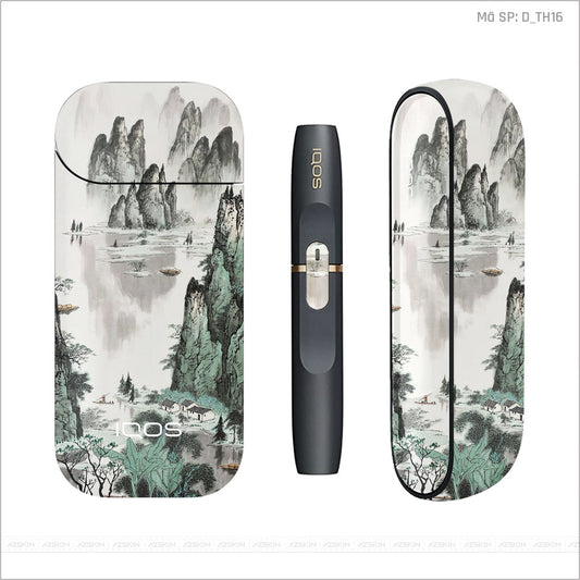 Dán Skin IQOS Hình Thư Pháp | D_TH16