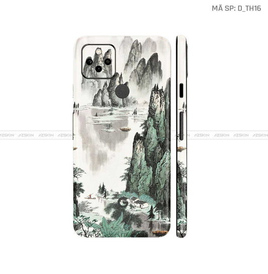 Dán Skin Google Pixel 5 Hình Thư Pháp | D_TH16