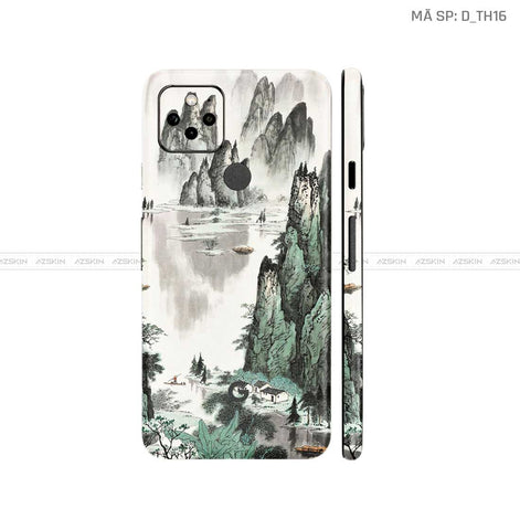 Dán Skin Google Pixel 5 Hình Thư Pháp | D_TH16