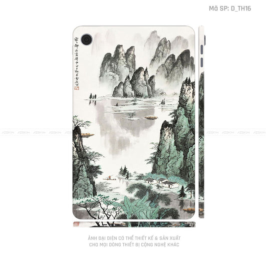 Dán Skin Máy Tính Bảng Oppo Pad Series Hình Thư Pháp | D_TH16