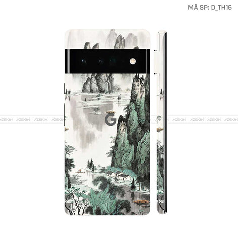 Dán Skin Google Pixel 6 Series Hình Thư Pháp | D_TH16