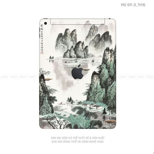 Dán Skin IPad Gen Series Hình Thư Pháp | D_TH16