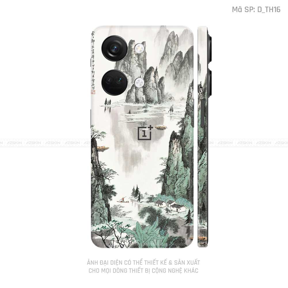 Dán Skin Oneplus Nord Series Hình Thư Pháp | D_TH16