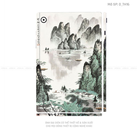 Dán Skin Galaxy Tab A Series Hình Thư Pháp | D_TH16