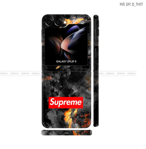 Dán Skin Galaxy Z Flip5 Hình Supreme | D_TH17