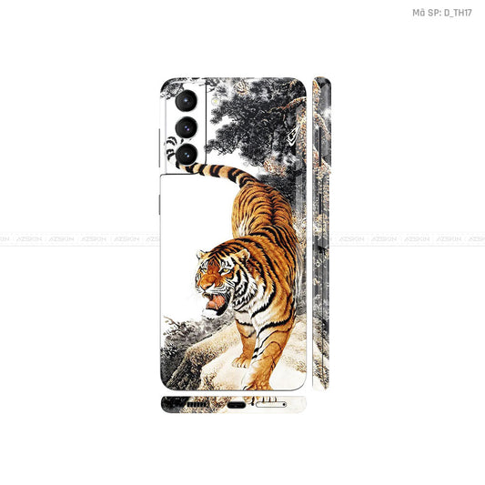 Dán Skin Galaxy S21 Series Hình Thư Pháp | D_TH17