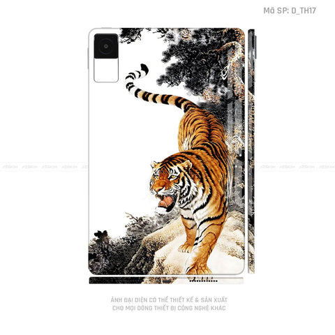Dán Skin Máy Tính Bảng Xiaomi Mipad Hình Thư Pháp | D_TH17