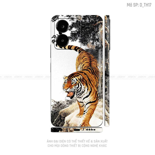 Dán Skin Vivo Y Series Hình Thư Pháp | D_TH17