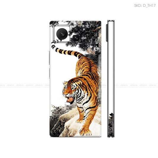 Dán Skin Điện Thoại Xiaomi Mix Fold Series Hình Thư Pháp | D_TH17