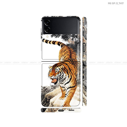 Dán Skin Galaxy Zflip4 Hình Thư Pháp | D_TH17