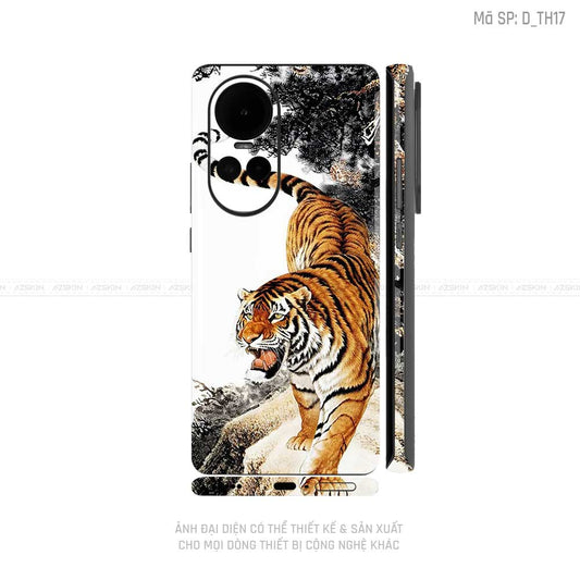 Miếng Dán Skin Điện Thoại OPPO Reno Series Hình Thư Pháp | D_TH17