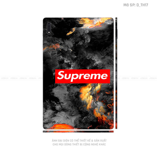 Dán Skin Galaxy Tab S8 Series Hình Superme | D_TH17