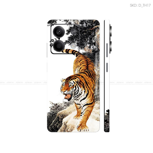 Dán Skin Điện Thoại Xiaomi Redmi 13 Series Hình Thư Pháp | D_TH17