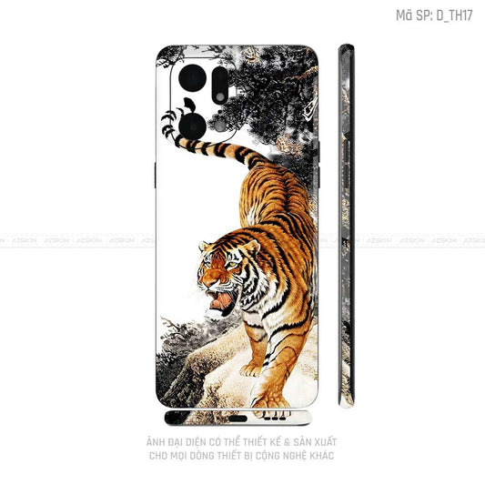 Dán Skin Realme Series Hình Thư Pháp | D_TH17