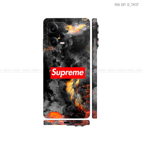 Dán Skin Xiaomi Redmi Note 12 Series Hình Thương Hiệu | D_TH17