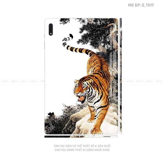 Dán Skin Galaxy Tab S7 Series Hình Thư Pháp | D_TH17