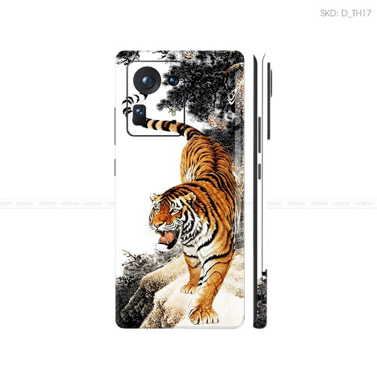 Dán Skin Điện Thoại Xiaomi Mi Mix Series Hình Thư Pháp | D_TH17