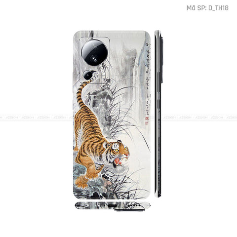 Dán Skin Xiaomi 13 Series Hình Thư Pháp | D_TH18