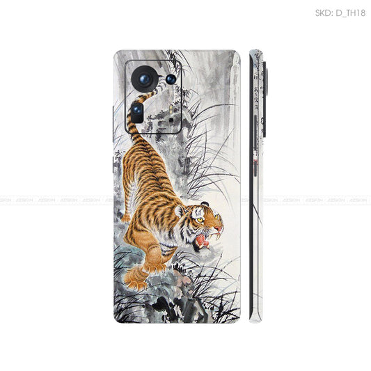 Dán Skin Điện Thoại Xiaomi Mi Mix Series Hình Thư Pháp | D_TH18